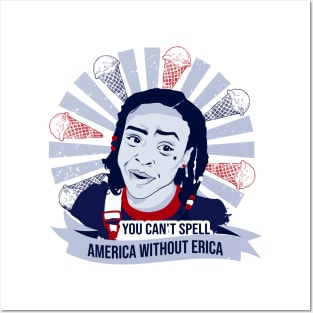 Erica America Posters and Art